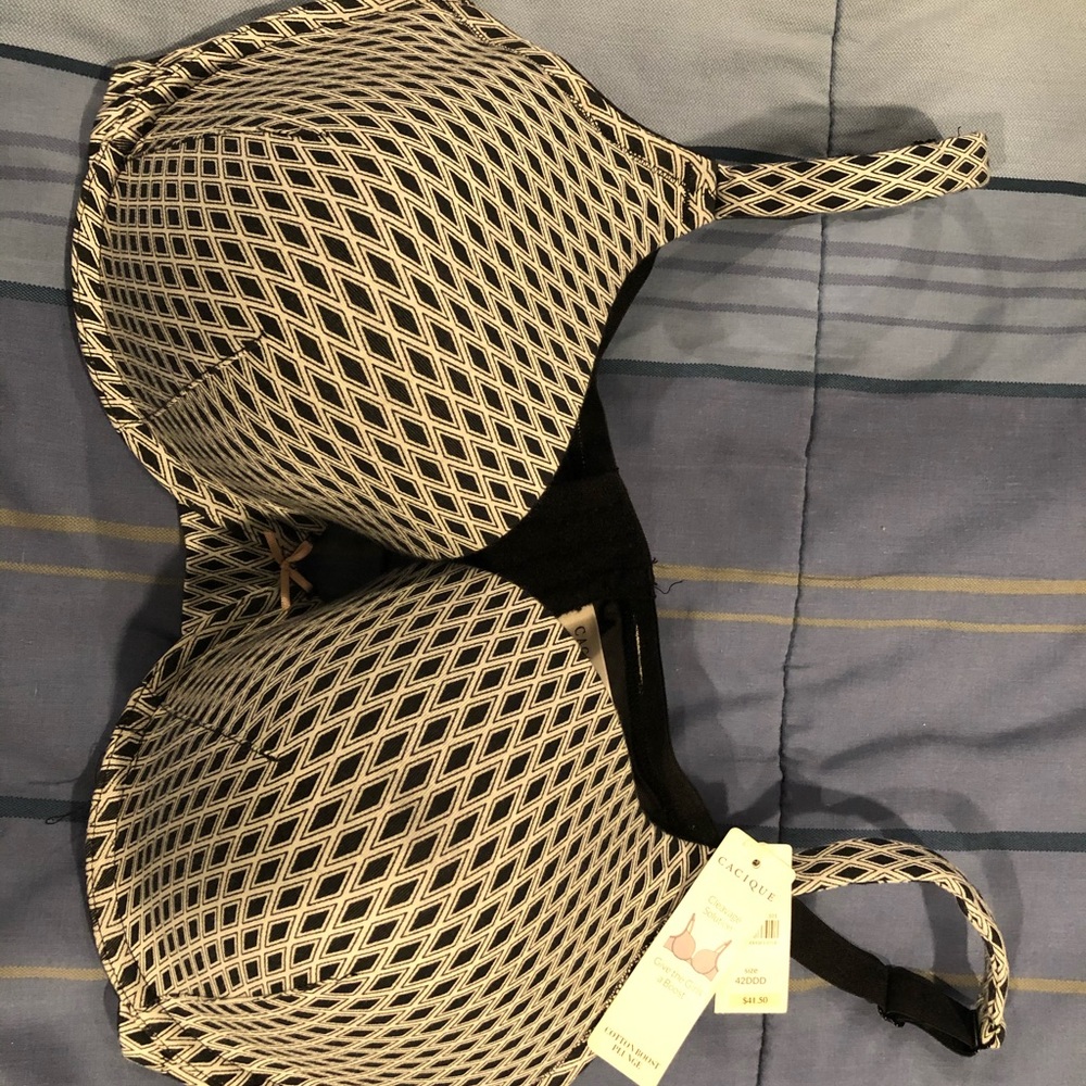 Cacique Cotton Boost Plunge Bra